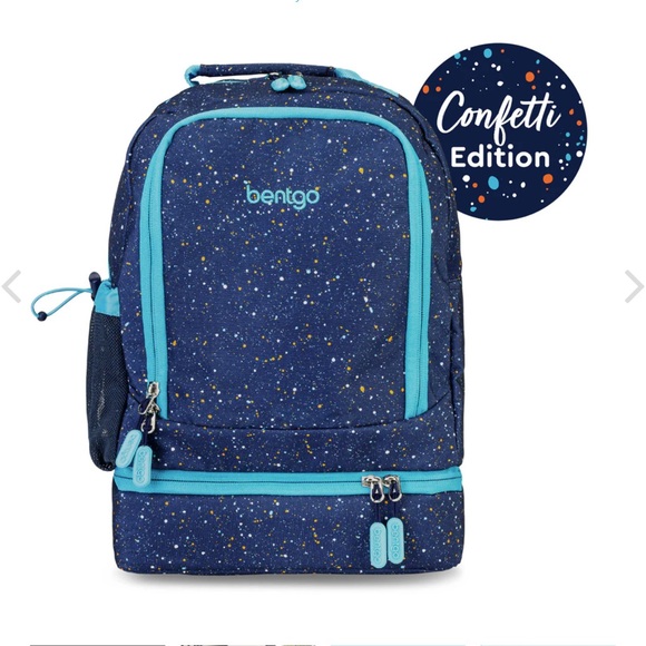 BENTGO BACKPACK CONFETTI DEEP SEA OCEAN SPACE BLUE - Picture 3 of 11